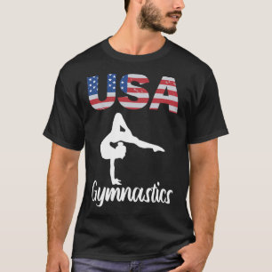 American Flag Super Bike Moto Gp Independence Day T-Shirt