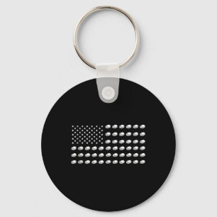 American Flag Sushi Food Usa Patriotism Patriot Lo Keychain