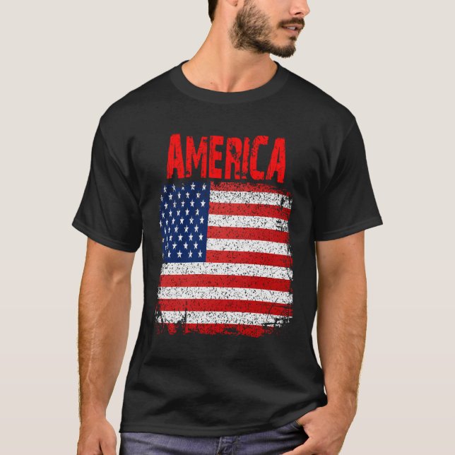 American Flag T-Shirt (Front)