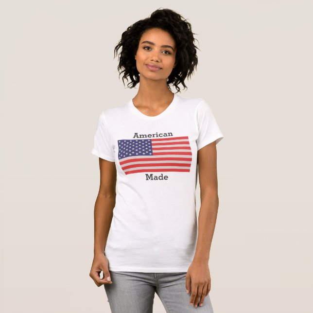 American flag T-Shirt (Front Full)