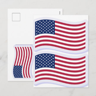 American Flag T-Shirts – USA Graphic Tees for Ever Holiday Postcard