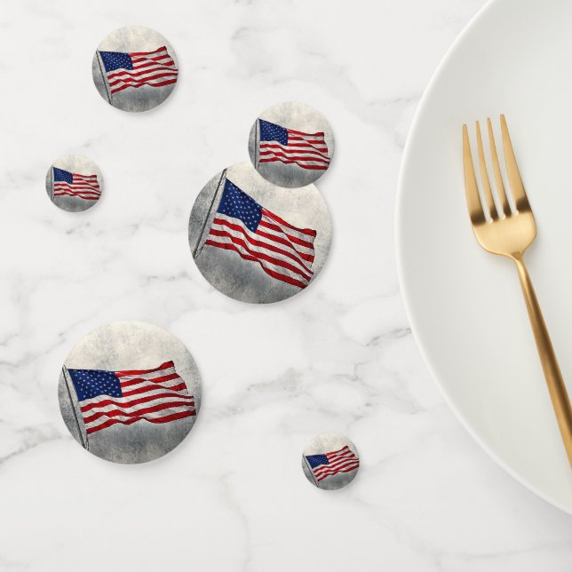 American Flag Table Confetti (Group)