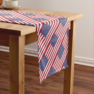 American Flag Tablecloth