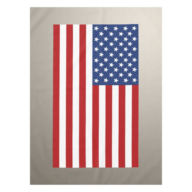 American Flag. Tablecloth (Front)