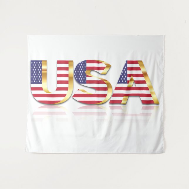 American Flag Tapestry USA (Front (Horizontal))