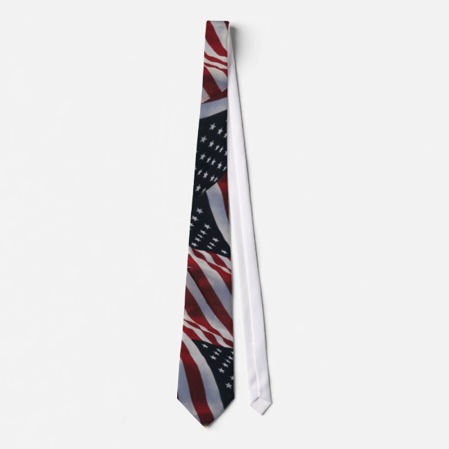 American flag tie (Front)