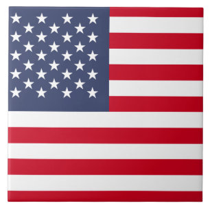 American Flag Tile