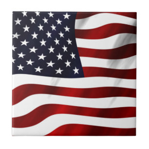 American Flag Tile