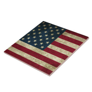 American Flag Tile