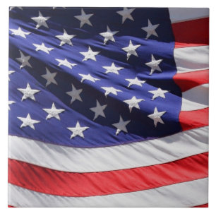 American Flag Tile