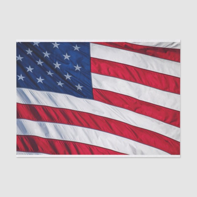 American Flag Tissue Paper (Front)