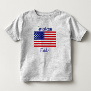 American flag toddler t-shirt