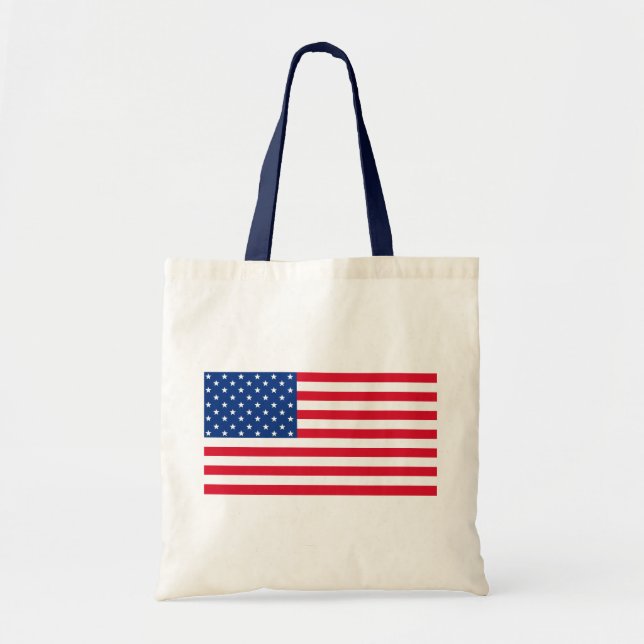 American Flag Tote Bag (Front)