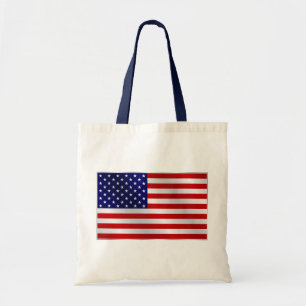 American Flag Tote Bag
