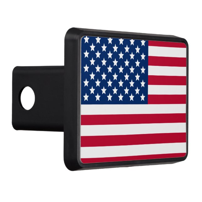 American Flag Trailer Hitch Cover (Right)