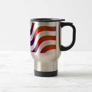 American Flag Travel Mug