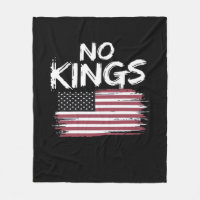 American Flag Upside Down Distress No Kings Long F