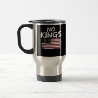 American Flag Upside Down Distress No Kings Long F