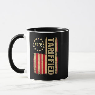 American Flag USA 1776 American Tarrifs Mug