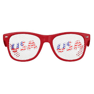 American Flag USA Kids Sunglasses