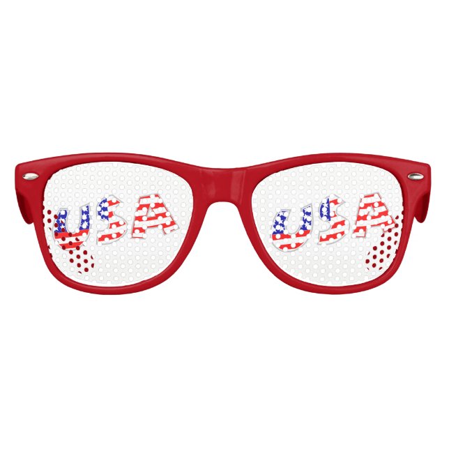 American Flag USA Kids Sunglasses (Front)