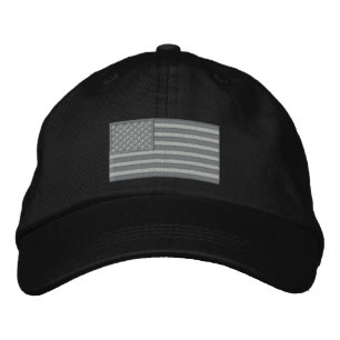 American Flag USA Large Embroidery Embroidered Hat