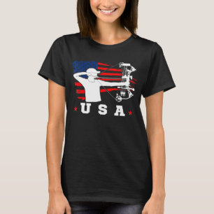 American Flag Usa Patriotic Sports American Flag A T-Shirt