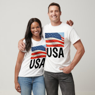American Flag, USA Patriotic T-shirts