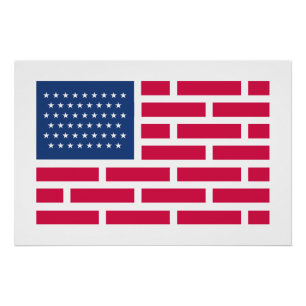 American Flag USA Poster