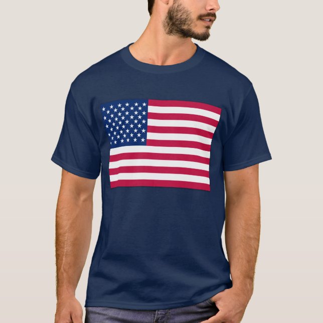 American Flag USA T-Shirt (Front)