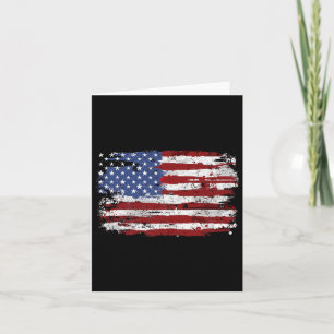American Flag Usa United States Of America Us 4th Card