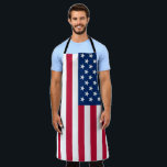 American Flag - vertical Apron<br><div class="desc">American Flag</div>