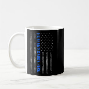 American Flag Vintage Retro Husband Daddy Father' Coffee Mug