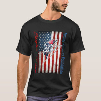 American Flag Vintage Stephen Siller Tunnel To Tow T-Shirt