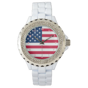 American Flag Watch Patriotic
