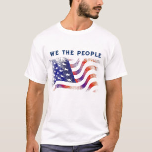 American Flag, We The People, Men's T-Shirt