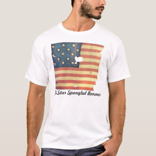 American Flag with 15 Stars - Star Spangled Banner T-Shirt