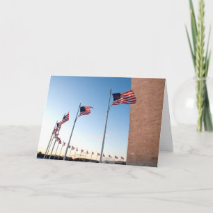 American Flags Card