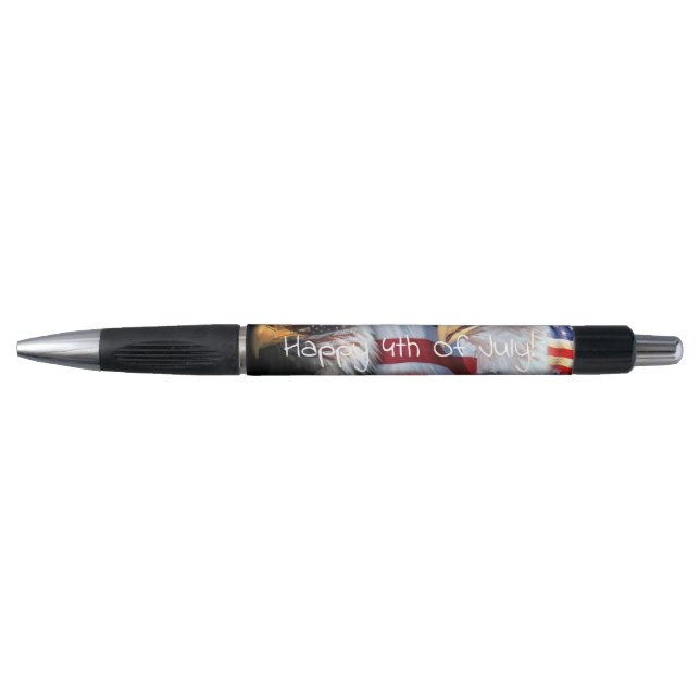 American flags & Eagles Pen (Front)