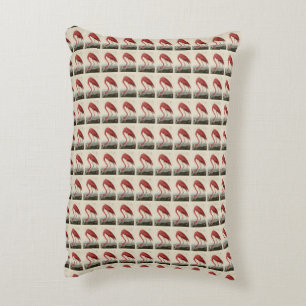 American Flamingo from Audubon's Birds of America Accent Pillow