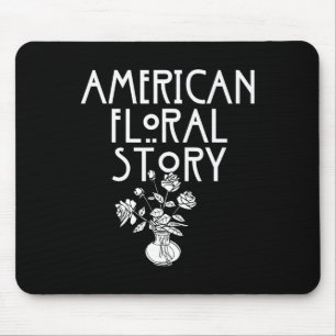 American Floral Story Halloween Florist Funny Horr Mouse Pad