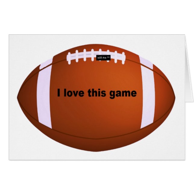 American football (Front Horizontal)