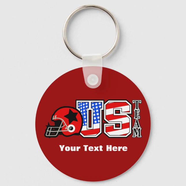 American Football 2 Keychain (Front)