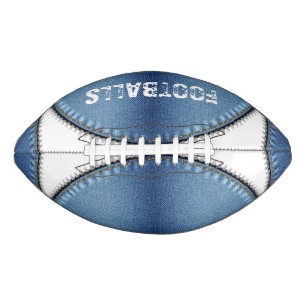American FOOTBALL Ball Blue Jee