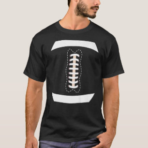 American Football Ball Lace Costume Thanksgiving F T-Shirt