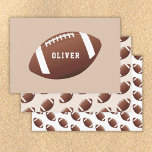American Football Ball Pattern Kids Birthday Wrapping Paper Sheet<br><div class="desc">American Football Balls Pattern Sports Kids Birthday Wrapping Paper Sheets. Personalize with your name or erase the text.</div>
