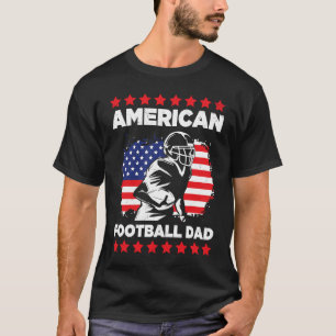 American Football Dad Quaterback Kicker For Men Wo T-Shirt