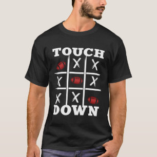 American Football Design tictactoe touchdown Pullo T-Shirt