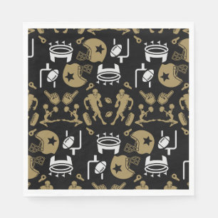 American Football Fan  Napkin