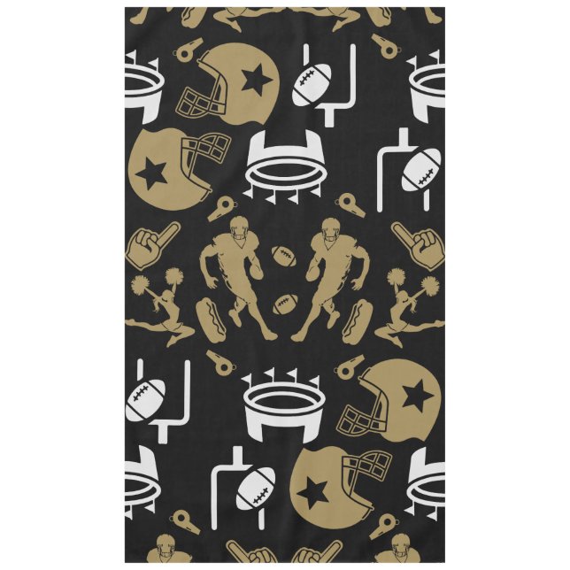 American Football Fan  Tablecloth (Front)